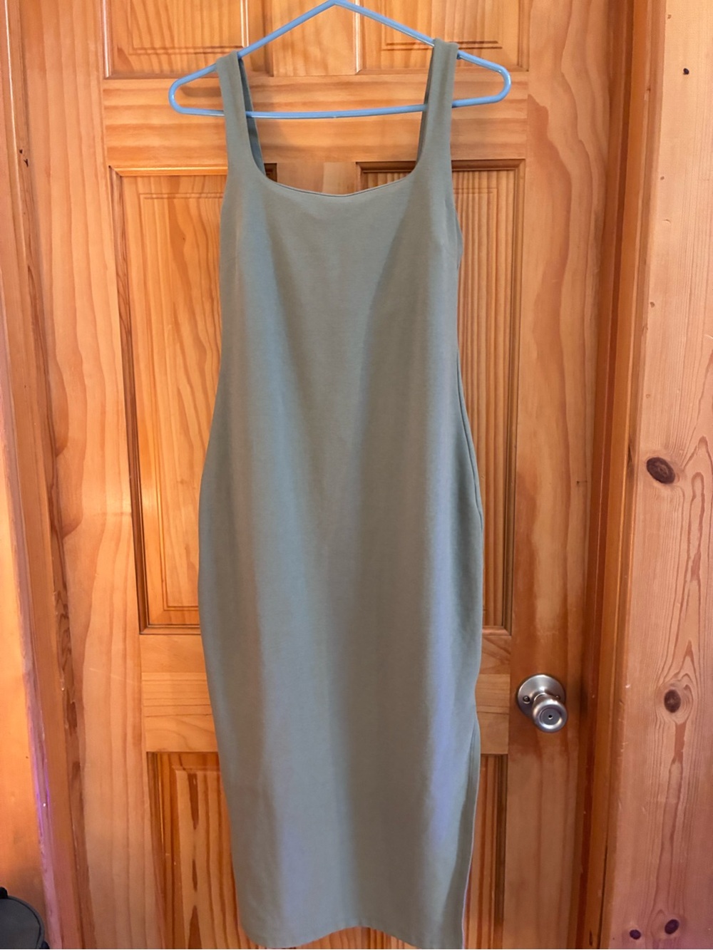 Beyond Yoga Olive Tank Midi Dress - Picture 2 of 5